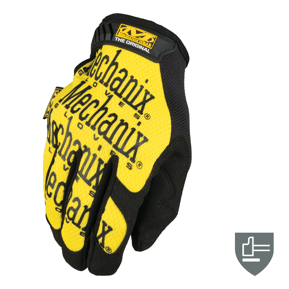 US Mechanix Original Handschuh Tactical Outdoor Freizeit Gloves Gelb Schwarz